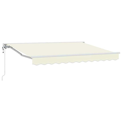 Markiseramme Creme 250 x 200 cm Polyester med PU belægning