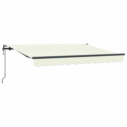 Udtrækkelig markise Creme 250 x 200 cm Stof