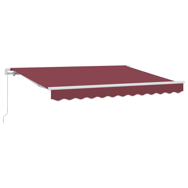 Utrækkelig Markise Bordeaux 250 x 200 cm Stof