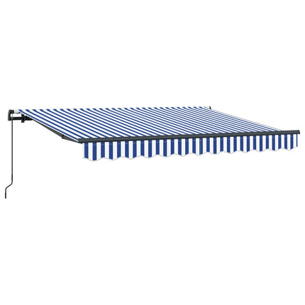 Utrækkelig Markise Blå 300 x 200 cm Stof