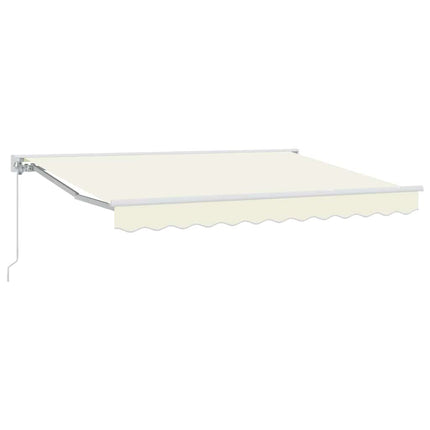 Markiseramme Creme 300 x 200 cm Polyester med PU belægning