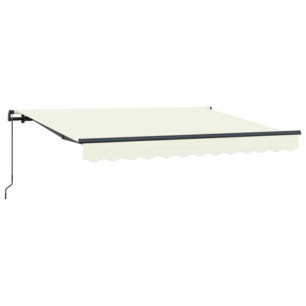 Udtrækkelig markise Creme 300 x 200 cm Stof