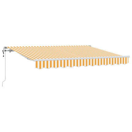 Udtrækkelig markise Gul 300 x 200 cm Stof