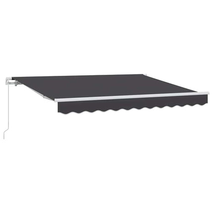 Udtrækkelig markise Antracit 300 x 200 cm Stof