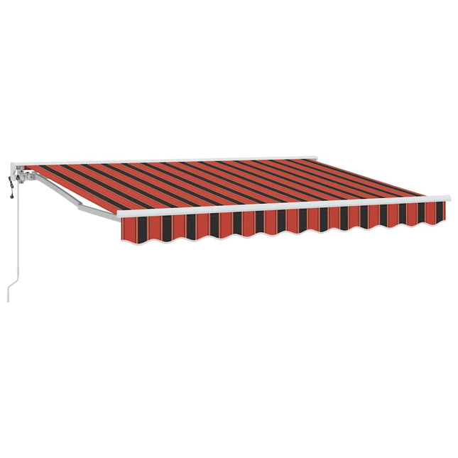 Markiseramme Orange og Sort 300 x 200 cm