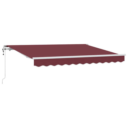Utrækkelig Markise Bordeaux 300 x 200 cm Stof