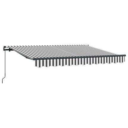 Udtrækkelig markise Antracit 300 x 200 cm Stof