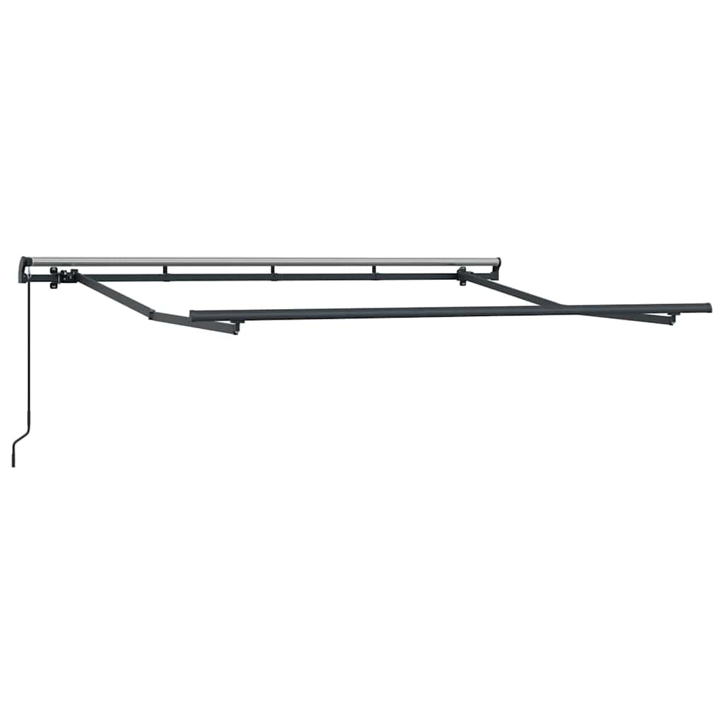 Utrækkelig Markise Hvid 300 x 200 cm Stof