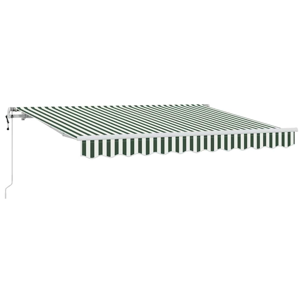 Utrækkelig Markise Grøn 300 x 200 cm Stof