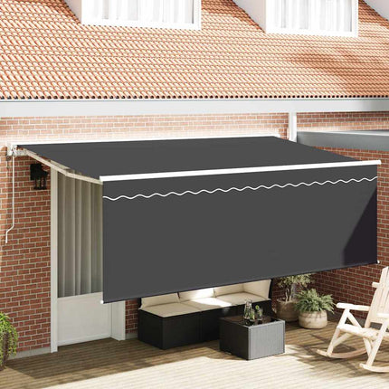 Udtrækkelig markise Antracit 350 x 200 cm