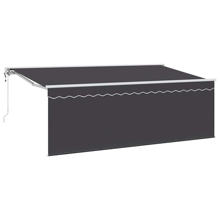 Udtrækkelig markise Antracit 350 x 200 cm