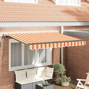 Utrækkelig Markise Gul 350 x 200 cm Stof