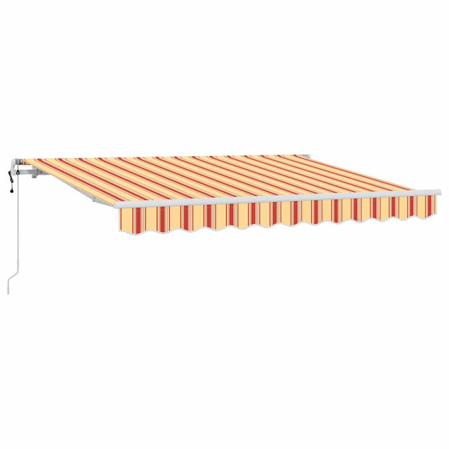 Utrækkelig Markise Gul 350 x 200 cm Stof