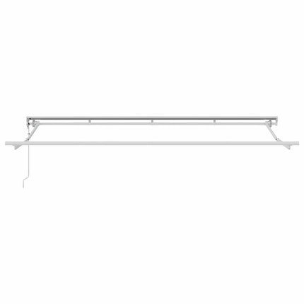 Markiseramme Creme 400 x 200 cm Polyester med PU belægning