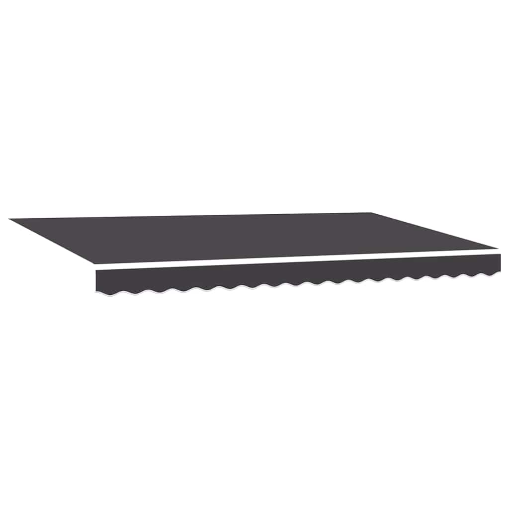 Utrækkelig Markise Antracit 400 x 200 cm Stof