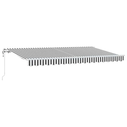 Utrækkelig Markise Antracit 400 x 200 cm Stof