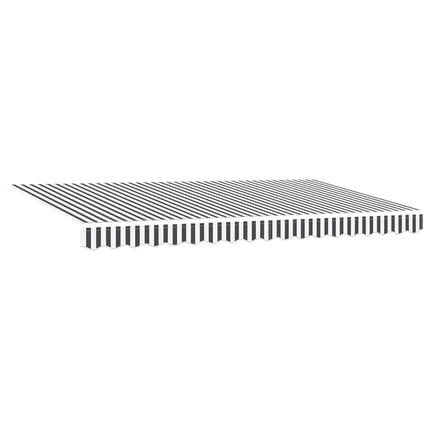 Utrækkelig Markise Antracit 400 x 200 cm Stof