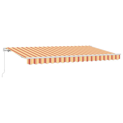 Udtrækkelig markise Gul 400 x 200 cm Stof