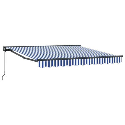 Markiseramme Blå og Hvid 300 x 250 cm