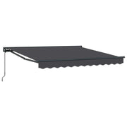 Markiseramme Antracit 300 x 250 cm Polyester med PU belægning