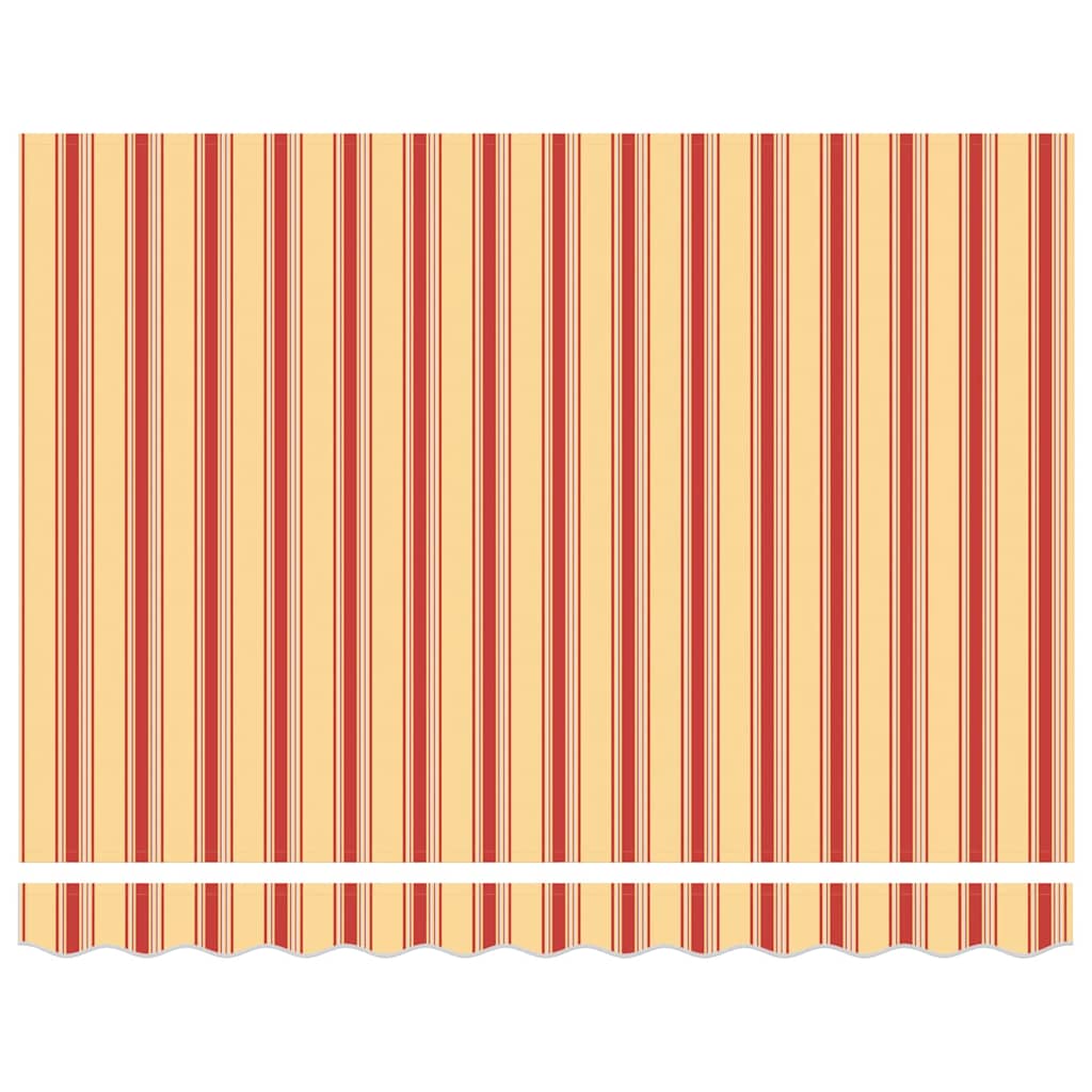 Markiseduge Gul og orange 300 x 250 cm Polyester