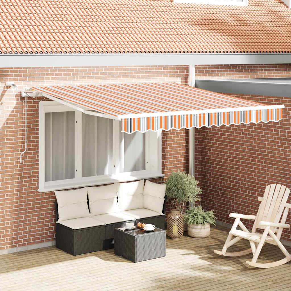 Markiseduge Flerfarvet 300 x 250 cm Polyester