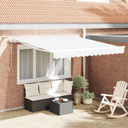 Markiseduge Hvid 300 x 250 cm Polyester