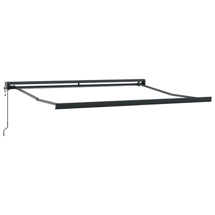 Udtrækkelig markise Rød 300 x 250 x 165 cm Stof og Metal