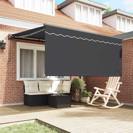 Udtrækkelig markise Antracit 350 x 250 cm