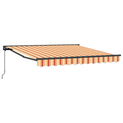 Markiseramme Flerfarvet 350 x 250 cm Polyester med PU belægning