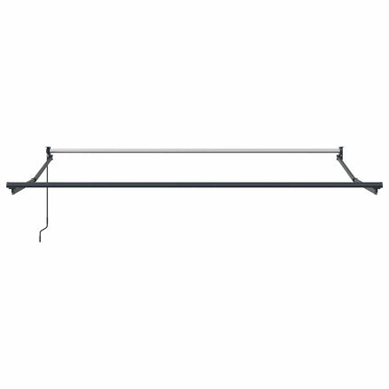 Udtrækkelig markise Rød og Hvid 350 x 250 cm