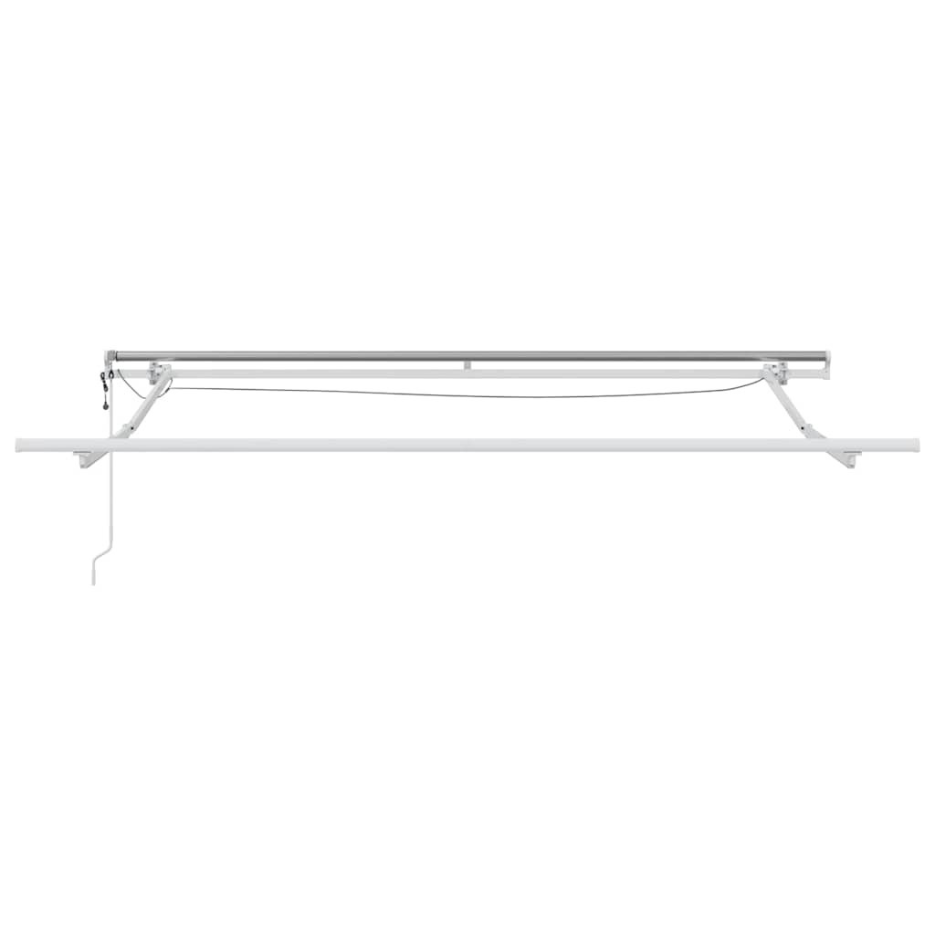 Utrækkelig Markise Flerfarvet 350 x 250 cm Polyester og metal