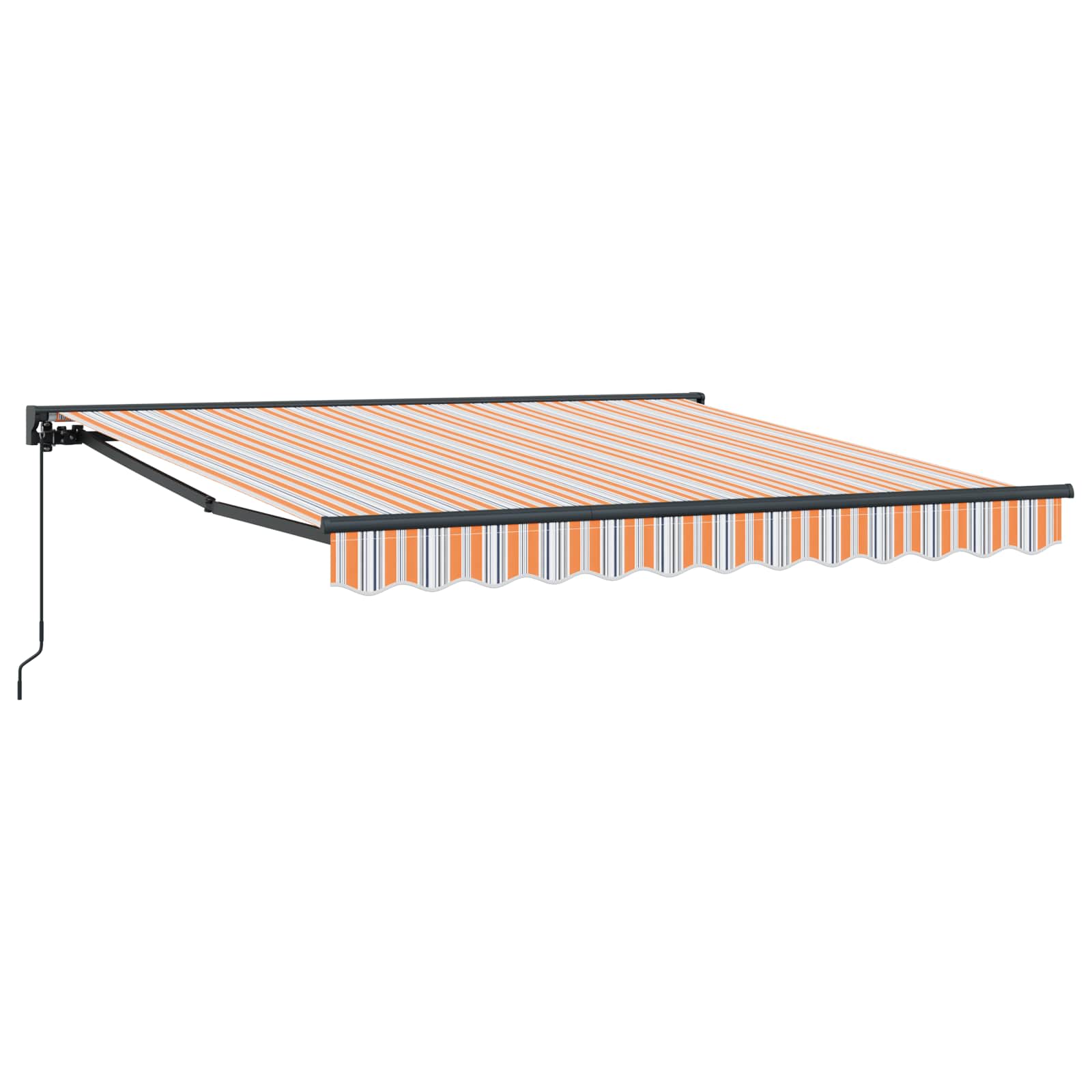 Markiseramme Blå og Orange 350 x 250 cm