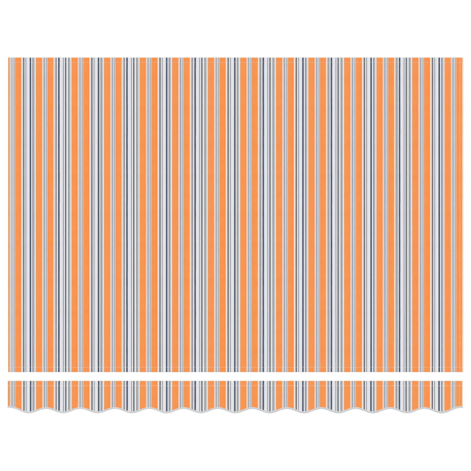 Markiseramme Blå og Orange 350 x 250 cm