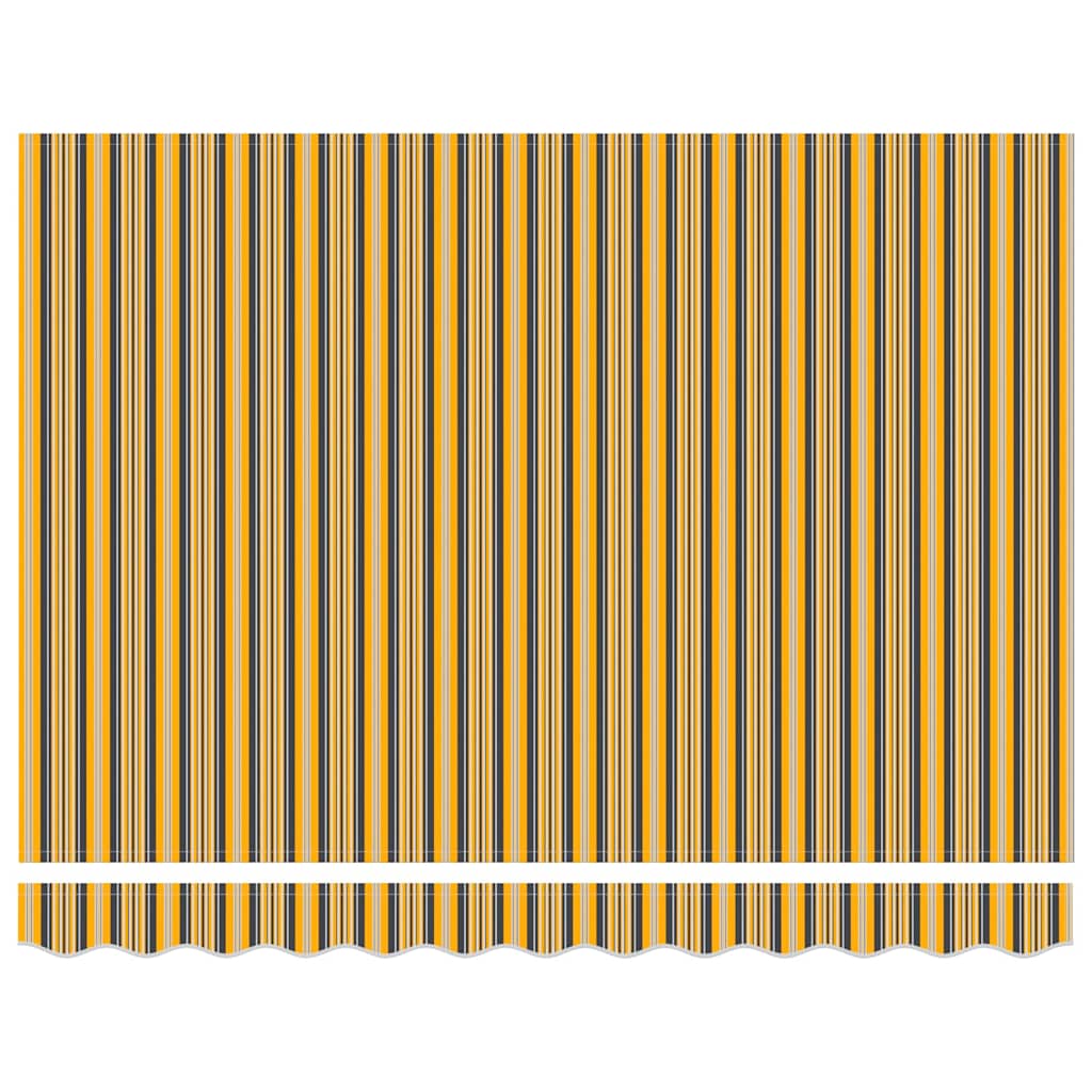 Utrækkelig Markise Flerfarvet 350 x 250 cm Polyester og metal
