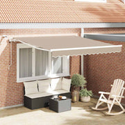 Markiseduge Beige 350 x 250 cm Polyester