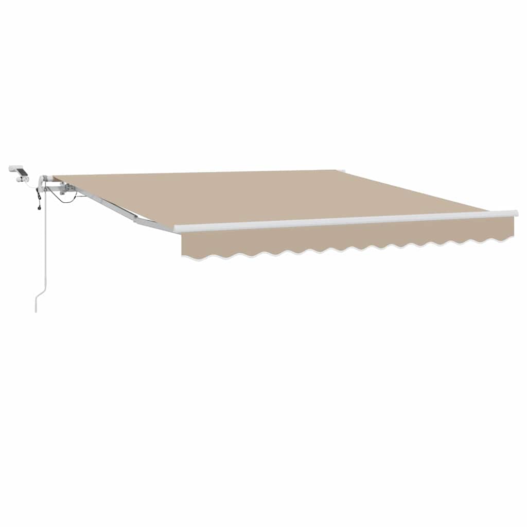 Markiseduge Beige 350 x 250 cm Polyester