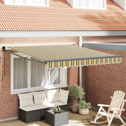 Udtrækkelig markise Flerfarvet 350 x 250 cm