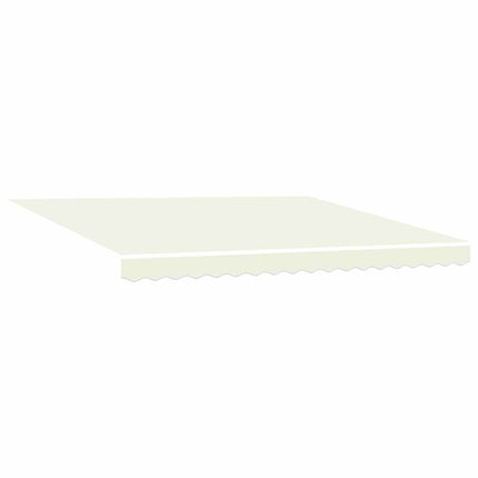 Udtrækkelig markise Creme 400 × 300 cm Polyester og Aluminium