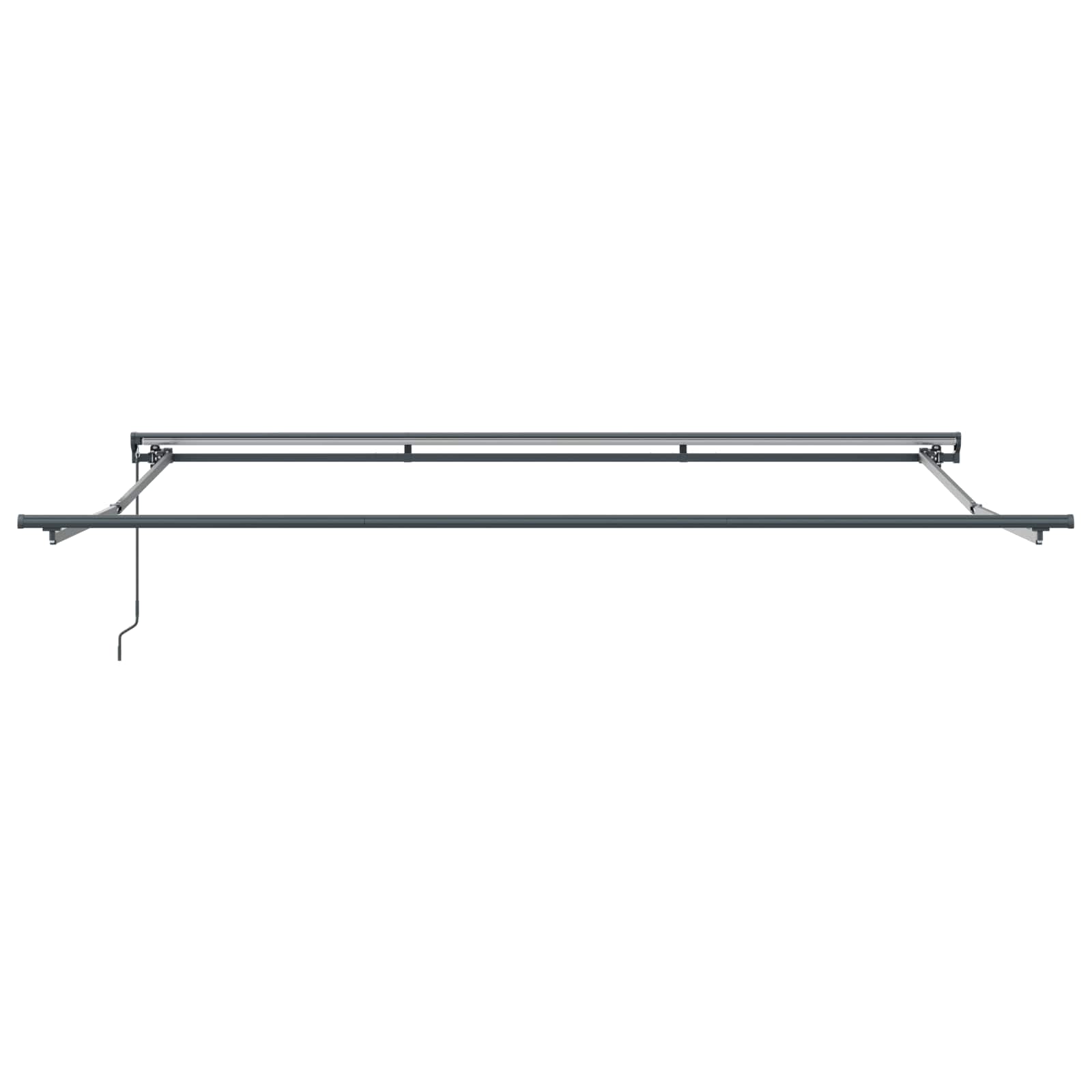 Markiseramme Flerfarvet 400 × 300 cm Polyester med PU belægning