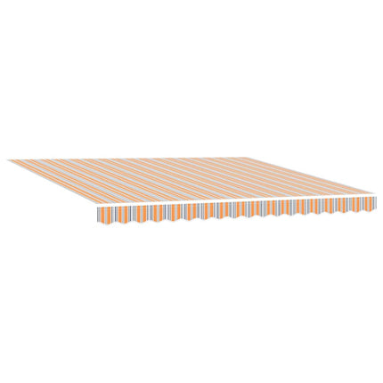 Udtrækkelig markise Flerfarvet 400 × 300 cm