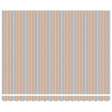 Udtrækkelig markise Flerfarvet 400 × 300 cm