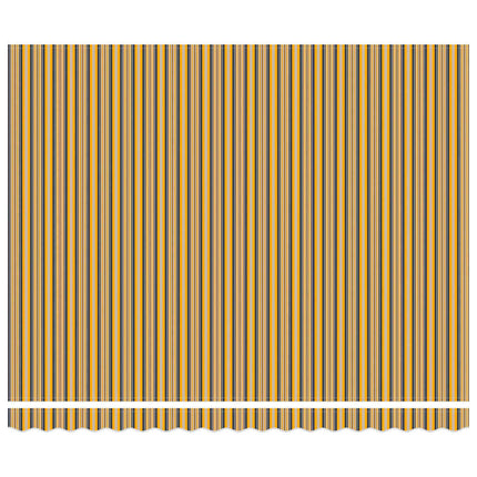 Udtrækkelig markise Flerfarvet 400 × 300 cm