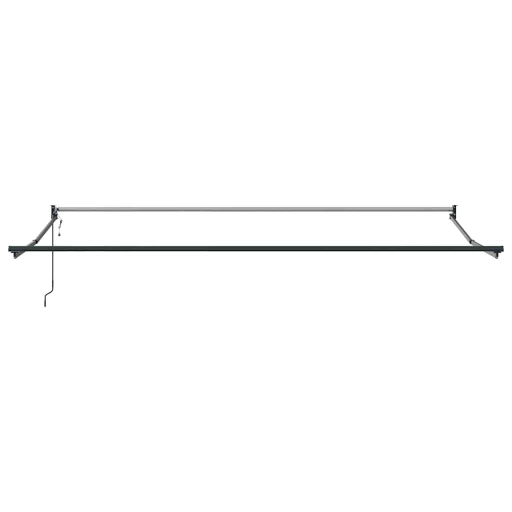Markise Hvid 400 × 300 cm Polyester og metal