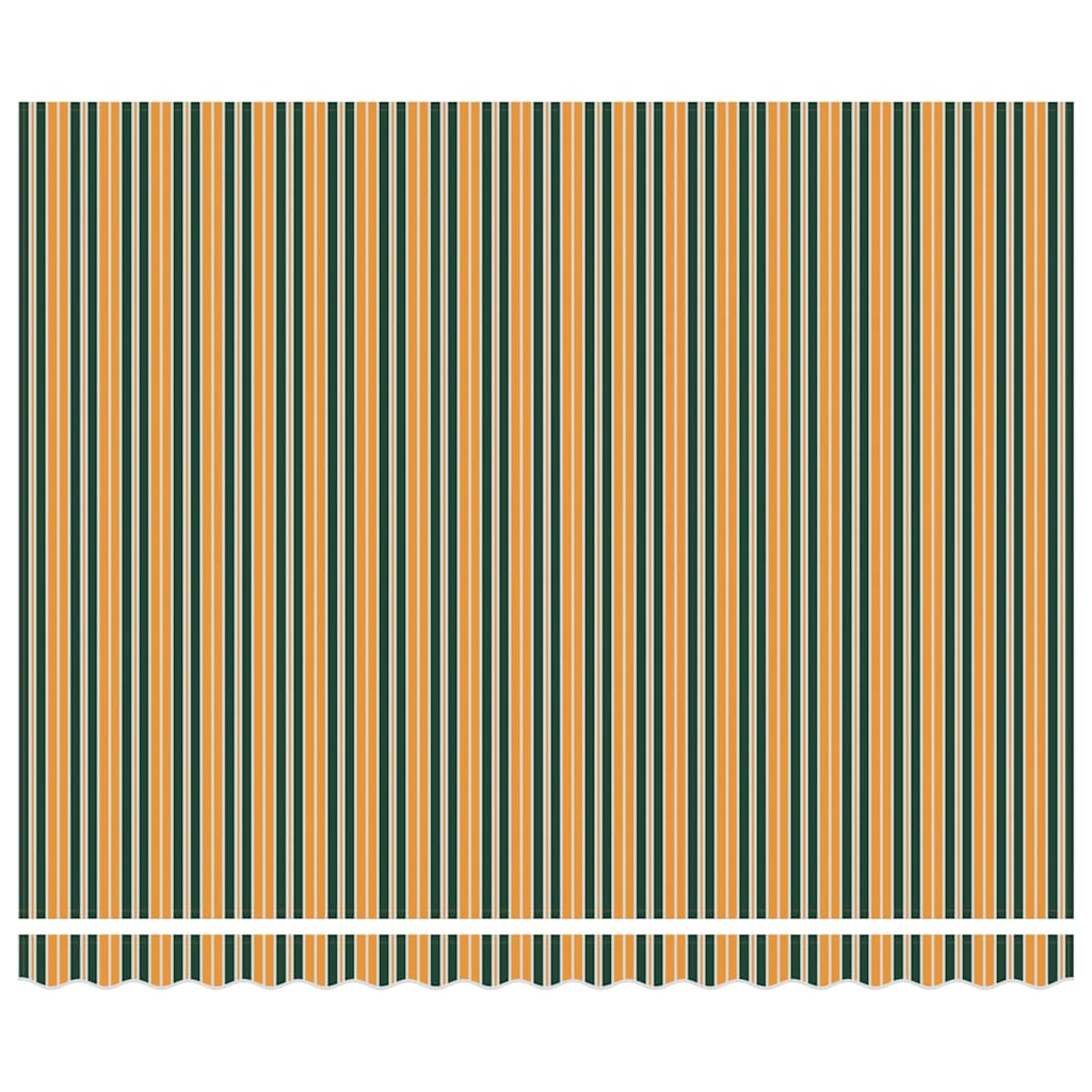 Markiseramme Grøn og Gul 400 × 300 cm