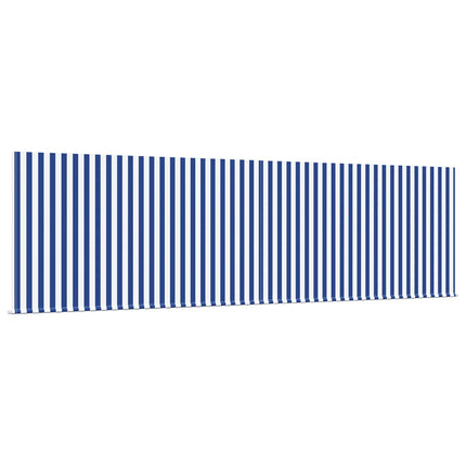 Utrækkelig Markise Blå og Hvid 400 × 300 cm