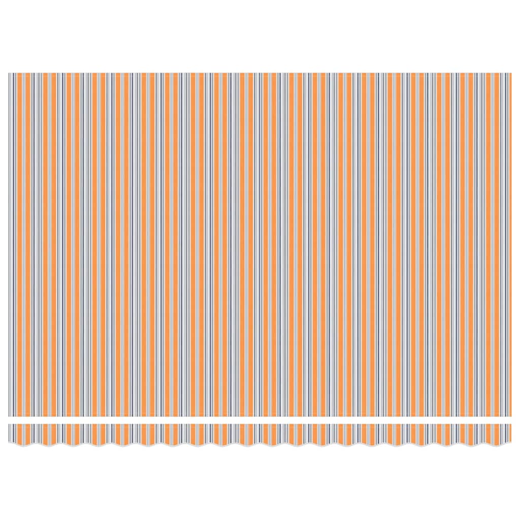 Udtrækkelig markise Flerfarvet 450 × 300 cm