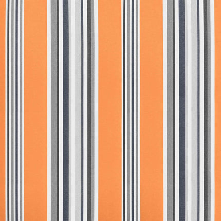Udtrækkelig markise Flerfarvet 450 × 300 cm Polyester og metal