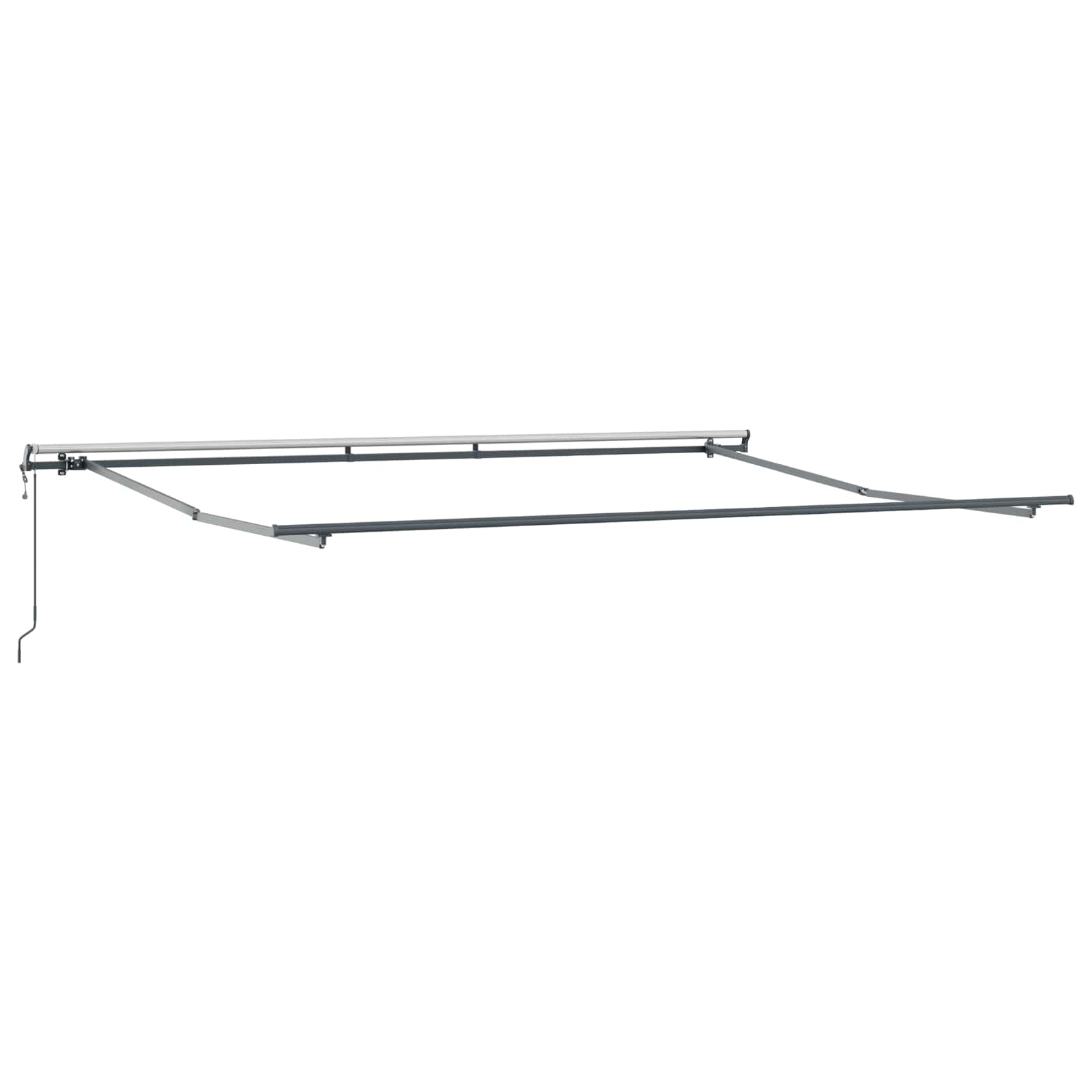 Utrækkelig Markise Flerfarvet 450 × 300 cm Stof og aluminium