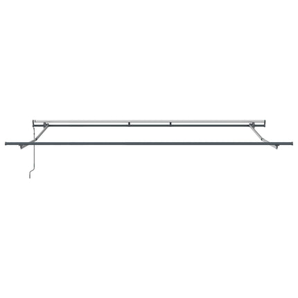 Udtrækkelig markise Flerfarvet 450 × 300 cm Stof og aluminium